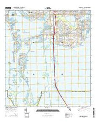 Pass-a-Grille Beach Florida Current topographic map, 1:24000 scale, 7.5 X 7.5 Minute, Year 2015