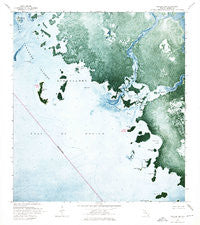 Pavilion Key Florida Historical topographic map, 1:24000 scale, 7.5 X 7.5 Minute, Year 1973