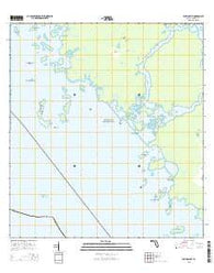 Pavilion Key Florida Current topographic map, 1:24000 scale, 7.5 X 7.5 Minute, Year 2015