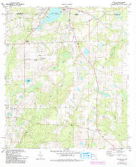 Paxton Florida Historical topographic map, 1:24000 scale, 7.5 X 7.5 Minute, Year 1973