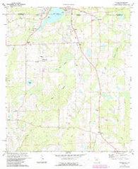 Paxton Florida Historical topographic map, 1:24000 scale, 7.5 X 7.5 Minute, Year 1973