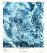 Pelican Keys Florida Historical topographic map, 1:24000 scale, 7.5 X 7.5 Minute, Year 1972
