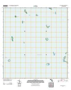 Pelican Keys Florida Historical topographic map, 1:24000 scale, 7.5 X 7.5 Minute, Year 2012