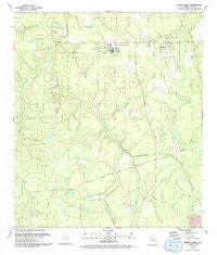 Penney Farms Florida Historical topographic map, 1:24000 scale, 7.5 X 7.5 Minute, Year 1993