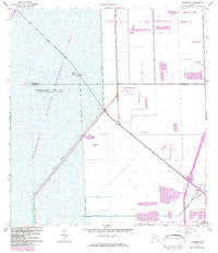 Pennsuco Florida Historical topographic map, 1:24000 scale, 7.5 X 7.5 Minute, Year 1963