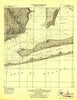 Pensacola Florida Historical topographic map, 1:62500 scale, 15 X 15 Minute, Year 1921
