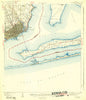 Pensacola Florida Historical topographic map, 1:62500 scale, 15 X 15 Minute, Year 1942