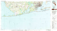Pensacola Florida Historical topographic map, 1:100000 scale, 30 X 60 Minute, Year 1978