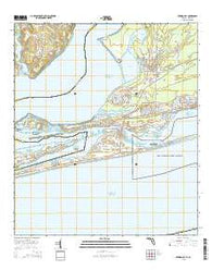 Perdido Bay Florida Current topographic map, 1:24000 scale, 7.5 X 7.5 Minute, Year 2015
