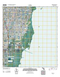 Perrine Florida Historical topographic map, 1:24000 scale, 7.5 X 7.5 Minute, Year 2012