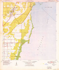 Perrine Florida Historical topographic map, 1:24000 scale, 7.5 X 7.5 Minute, Year 1949