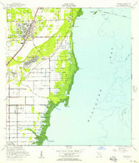 Perrine Florida Historical topographic map, 1:24000 scale, 7.5 X 7.5 Minute, Year 1956