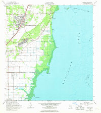 Perrine Florida Historical topographic map, 1:24000 scale, 7.5 X 7.5 Minute, Year 1956