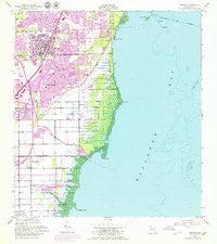 Perrine Florida Historical topographic map, 1:24000 scale, 7.5 X 7.5 Minute, Year 1956