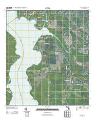 Picolata Florida Historical topographic map, 1:24000 scale, 7.5 X 7.5 Minute, Year 2012