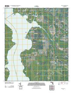Picolata Florida Historical topographic map, 1:24000 scale, 7.5 X 7.5 Minute, Year 2012