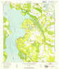 Picolata Florida Historical topographic map, 1:24000 scale, 7.5 X 7.5 Minute, Year 1949