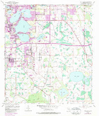 Pine Castle Florida Historical topographic map, 1:24000 scale, 7.5 X 7.5 Minute, Year 1953