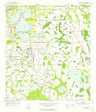 Pine Castle Florida Historical topographic map, 1:24000 scale, 7.5 X 7.5 Minute, Year 1953