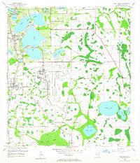 Pine Castle Florida Historical topographic map, 1:24000 scale, 7.5 X 7.5 Minute, Year 1953