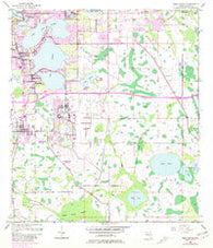 Pine Castle Florida Historical topographic map, 1:24000 scale, 7.5 X 7.5 Minute, Year 1953