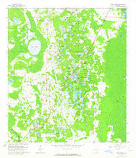 Pine Lakes Florida Historical topographic map, 1:24000 scale, 7.5 X 7.5 Minute, Year 1962