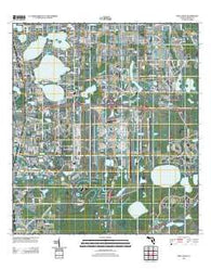 Pine Castle Florida Historical topographic map, 1:24000 scale, 7.5 X 7.5 Minute, Year 2012