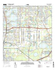 Pine Castle Florida Current topographic map, 1:24000 scale, 7.5 X 7.5 Minute, Year 2015