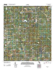 Pinetta Florida Historical topographic map, 1:24000 scale, 7.5 X 7.5 Minute, Year 2012