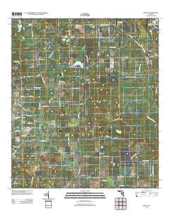 Pinetta Florida Historical topographic map, 1:24000 scale, 7.5 X 7.5 Minute, Year 2012