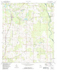 Pinetta Florida Historical topographic map, 1:24000 scale, 7.5 X 7.5 Minute, Year 1960