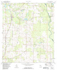Pinetta Florida Historical topographic map, 1:24000 scale, 7.5 X 7.5 Minute, Year 1960