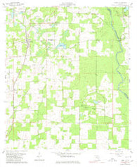 Pinetta Florida Historical topographic map, 1:24000 scale, 7.5 X 7.5 Minute, Year 1960