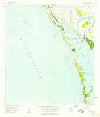 Placida Florida Historical topographic map, 1:24000 scale, 7.5 X 7.5 Minute, Year 1957