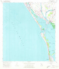 Placida Florida Historical topographic map, 1:24000 scale, 7.5 X 7.5 Minute, Year 1957