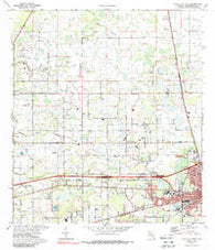 Plant City West Florida Historical topographic map, 1:24000 scale, 7.5 X 7.5 Minute, Year 1975