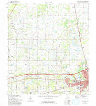 Plant City West Florida Historical topographic map, 1:24000 scale, 7.5 X 7.5 Minute, Year 1975