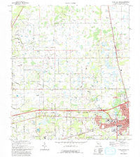 Plant City West Florida Historical topographic map, 1:24000 scale, 7.5 X 7.5 Minute, Year 1975