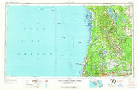 Plant City Florida Historical topographic map, 1:250000 scale, 1 X 2 Degree, Year 1964