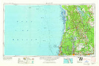 Plant City Florida Historical topographic map, 1:250000 scale, 1 X 2 Degree, Year 1955