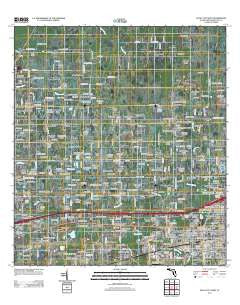 Plant City West Florida Historical topographic map, 1:24000 scale, 7.5 X 7.5 Minute, Year 2012