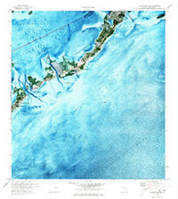 Plantation Key Florida Historical topographic map, 1:24000 scale, 7.5 X 7.5 Minute, Year 1971