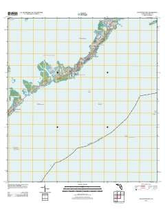Plantation Key Florida Historical topographic map, 1:24000 scale, 7.5 X 7.5 Minute, Year 2012
