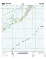Plantation Key Florida Current topographic map, 1:24000 scale, 7.5 X 7.5 Minute, Year 2015