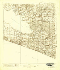 Point Washington Florida Historical topographic map, 1:48000 scale, 15 X 15 Minute, Year 1936