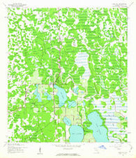 Polk City Florida Historical topographic map, 1:24000 scale, 7.5 X 7.5 Minute, Year 1944