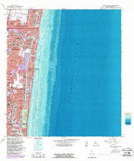 Pompano Beach Florida Historical topographic map, 1:24000 scale, 7.5 X 7.5 Minute, Year 1962