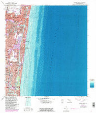 Pompano Beach Florida Historical topographic map, 1:24000 scale, 7.5 X 7.5 Minute, Year 1962
