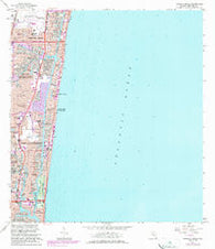 Pompano Beach Florida Historical topographic map, 1:24000 scale, 7.5 X 7.5 Minute, Year 1962