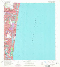Pompano Beach Florida Historical topographic map, 1:24000 scale, 7.5 X 7.5 Minute, Year 1962